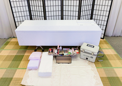 納棺用品一式のイメージ写真